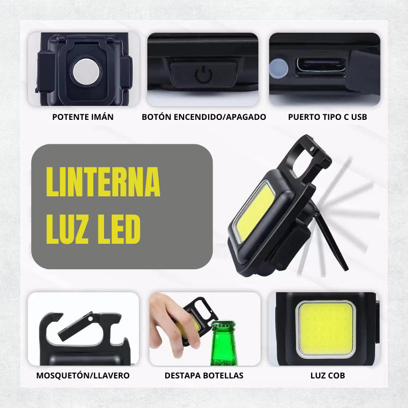 LumiaKey™- Mini Linterna - Llavero Led