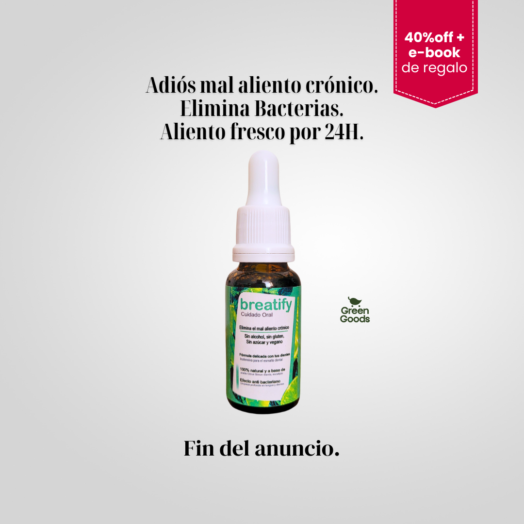 Breatify -¡Dile adiós al mal aliento y recibe un regalo exclusivo!