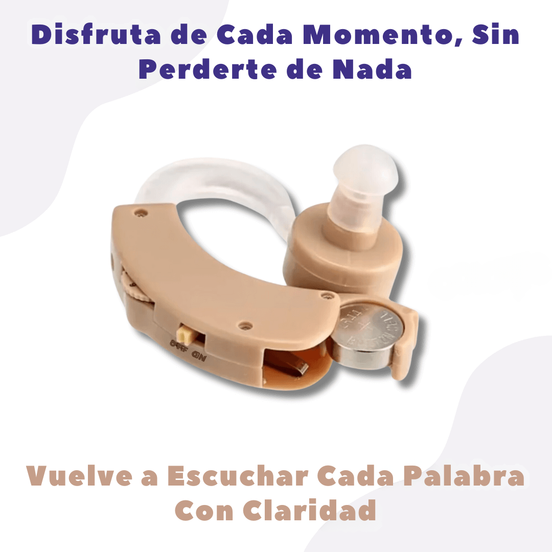 HearMax™ - Audífono Amplificador de Sonido RECARGABLE