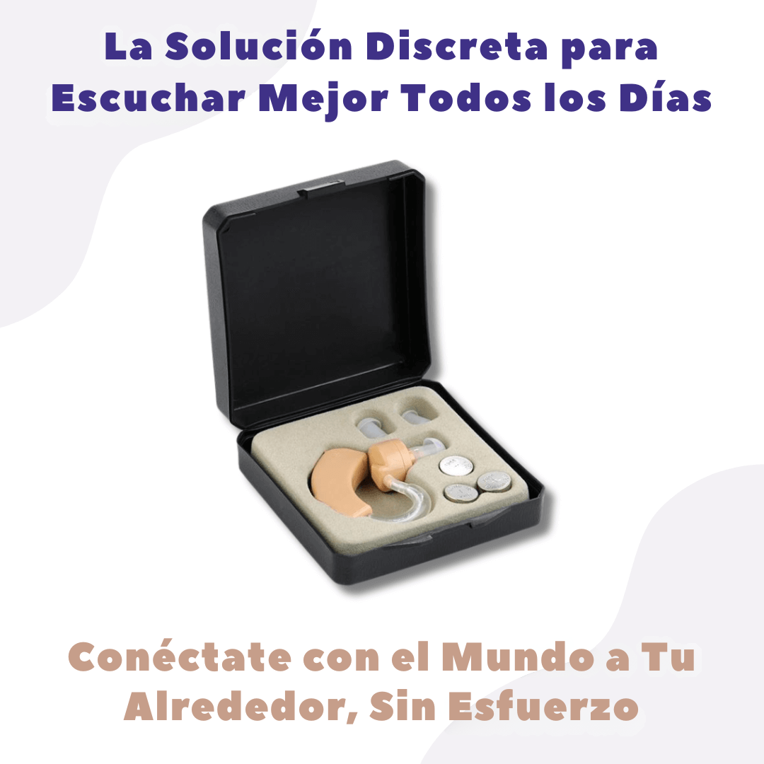 HearMax™ - Audífono Amplificador de Sonido RECARGABLE