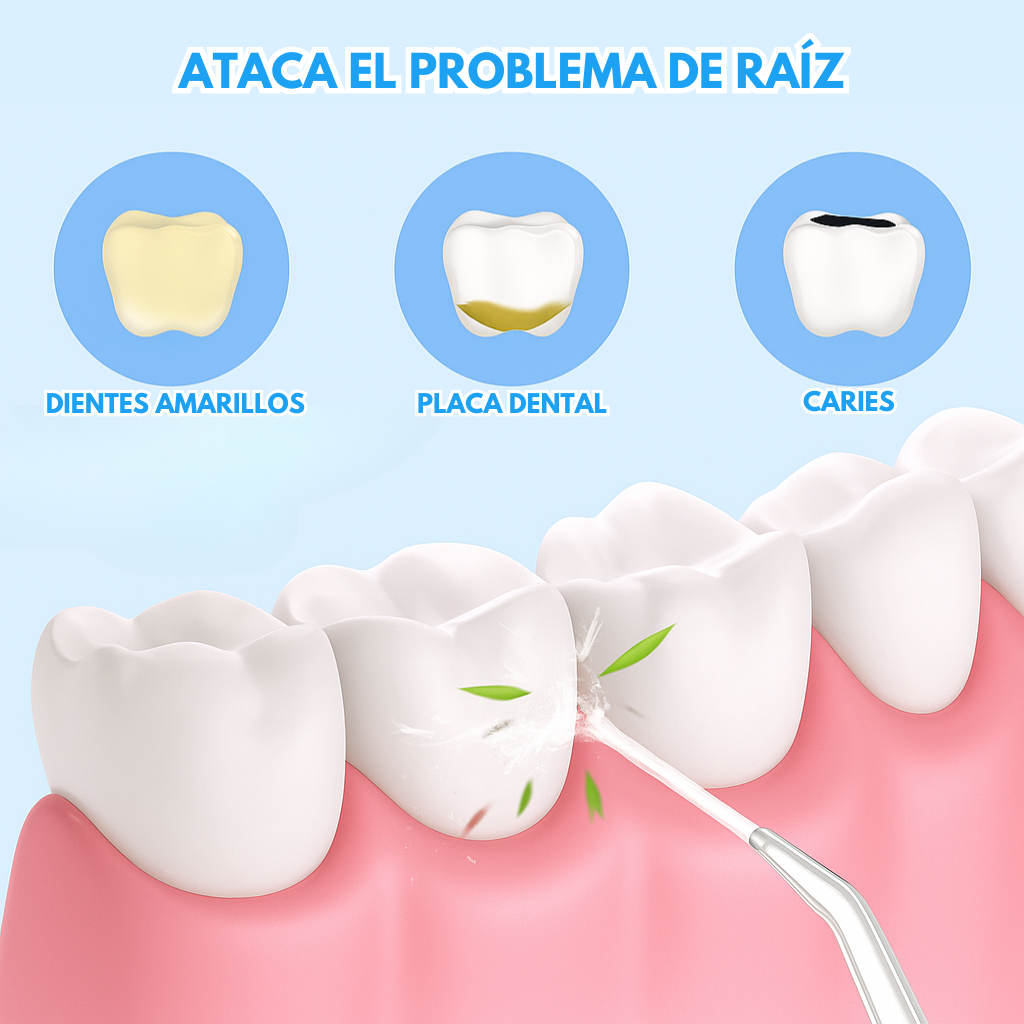 Irrigador Dental Elimina Sarro Y Mal Aliento