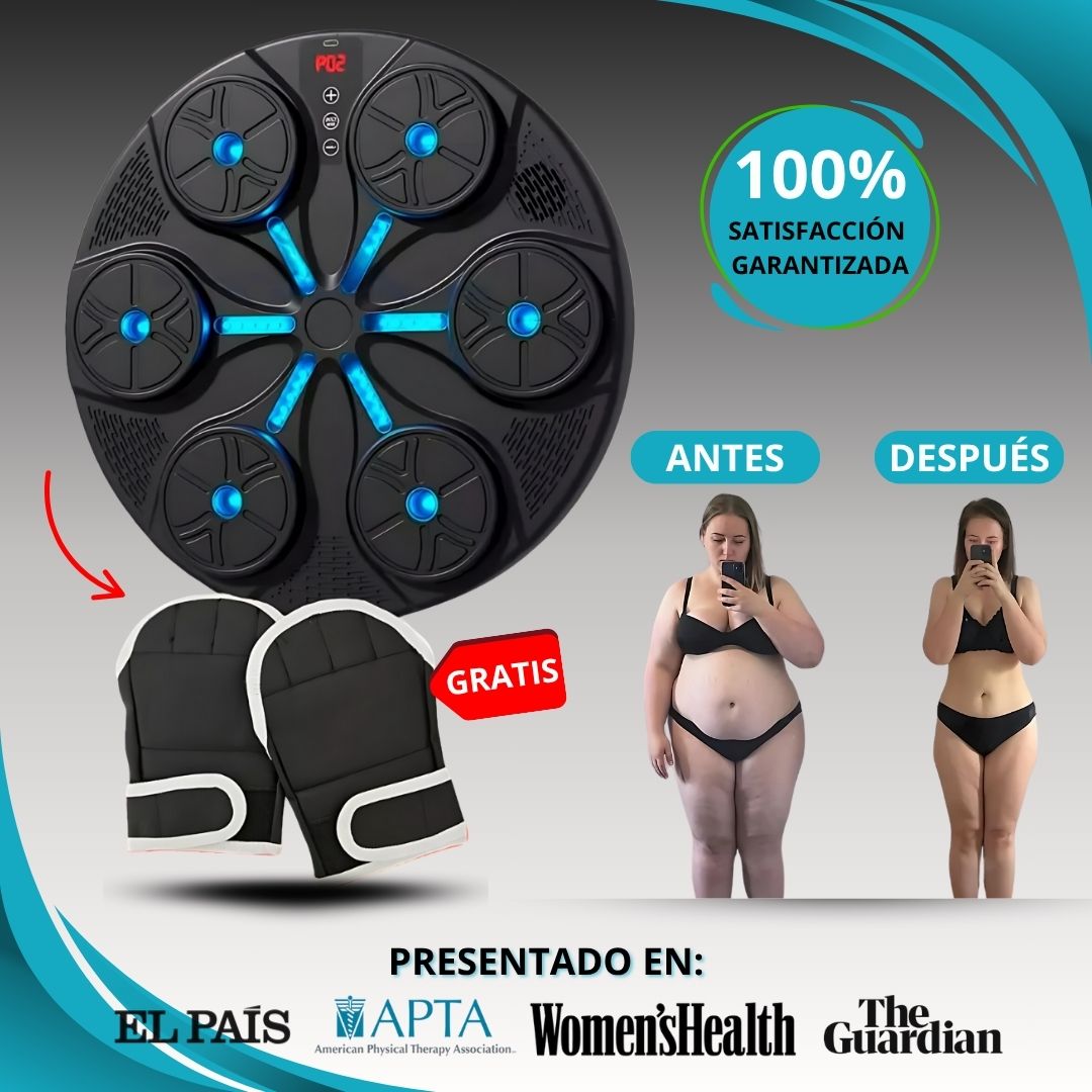 Máquina de Boxeo Anti-Estrés Activefit® + Guantes (GRATIS)