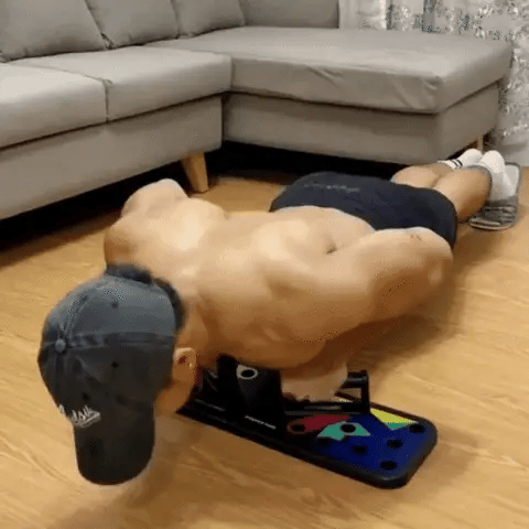 TABLA DE FLEXIONES PEGABLE, Excelente para entrenar en donde quieras! 🔥